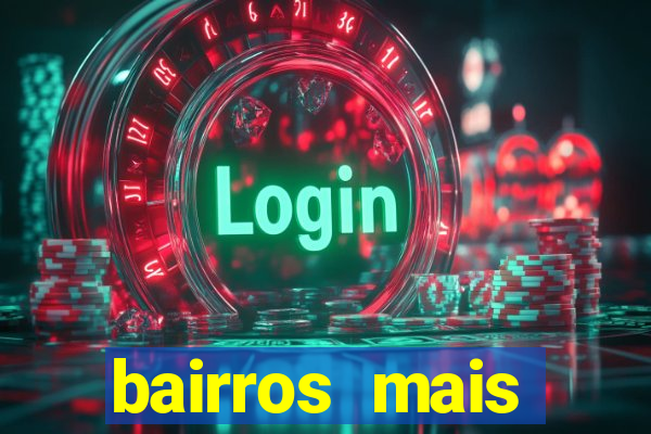 bairros mais perigosos de bh